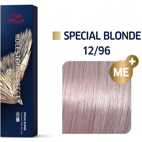 Wella Koleston Perfect Me+ Hajfesték - 12/96 - 60ml - Hamvas Gyöngyház Speciál Szőke képe 1